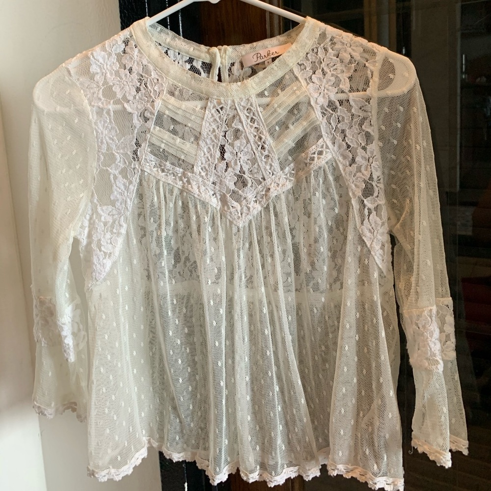 Parker lace top